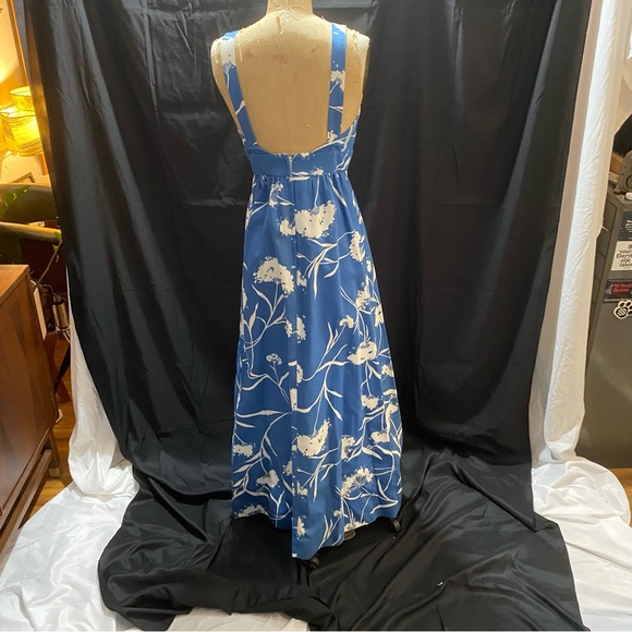 Malia Honolulu Vintage dress - blue and white size 10 - adjustable straps - Picture 8 of 15